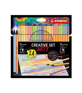 Stabilo Arty Kreatif Set 24 Lü Pen+Point