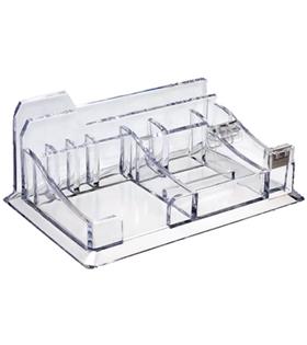 Ops Masa Seti Ataşlık-Kağıtlık-Kalemlik Bant Makinalı Plastik Şeffaf KLM 302