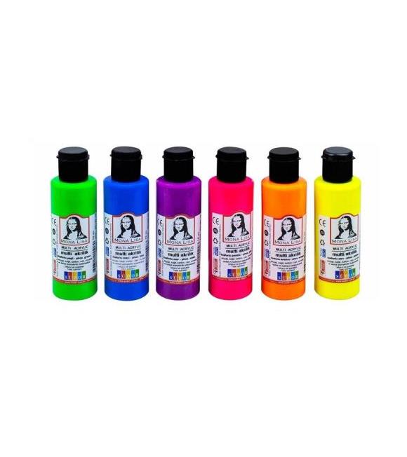 Mona Lisa Akrilik Boya Multi Fosforlu 6x70 ML SD1006F