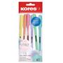 Kores Tükenmez Kalem Pastel Seti 6 Lı