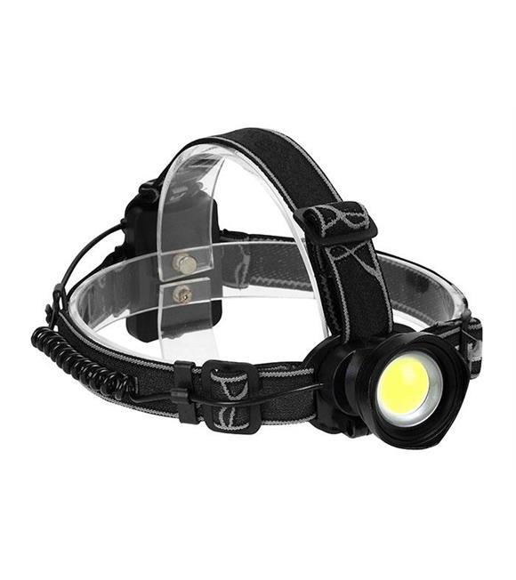 S-link SL-F362 5W Cob Led Pilli Işık Ayarlı ve Modlu Kafa Lambası