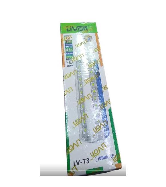 Livon Lv-73 6W Şarjlı Işıldak Güneş Enerjili