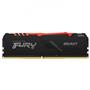 Kingston Fury Beast RGB KF436C18BBA-16 16GB (1x16GB) DDR4 3600MHz CL18 Siyah Gaming Ram (Bellek)