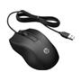 HP 100 6VY96AA Siyah Optik Kablolu Mouse 1.600 DPI Hassas Optik Sensörü