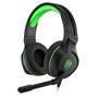HP Pavilion 400 4BX31AA Kablolu Mikrofonlu Kulak Üstü Oyuncu Kulaklığ Stero 3,5 mm Siyah-Yeşil