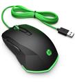 HP Pavilion 200 5JS07AA Siyah Kablolu Optik Oyuncu Mouse RGB 3200 DPI