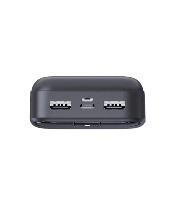 Dexim DCA0049 X-02 20.000mAh Powerbank with PD Type-C Giriş:5V-2.6A,9V-2A USB Akıllı Koruma_1