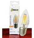 Orbus ORB-B36 Mum 4W E27 Clear Dekoratif Led Ampul 400 Lm Ra80 220-240V-50Hz