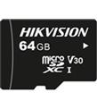 Hikvision HS-TF-L2-64G 64GB microSDXC Class10 U3 V30 95-40MBs TLC 7-24 CCTV Hafıza Kartı