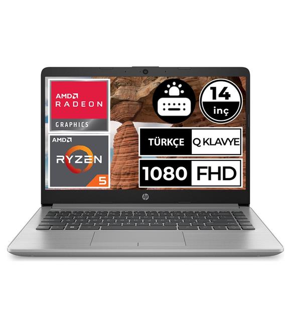 Hp 245 G9 6Q8M2ES AMD Ryzen5 5625U 8 GB 256 SSD Freedos 14" FHD Notebook