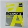Double A Renkli Kağıt 25 Lİ A4 75 GR Fosforlu Sarı
