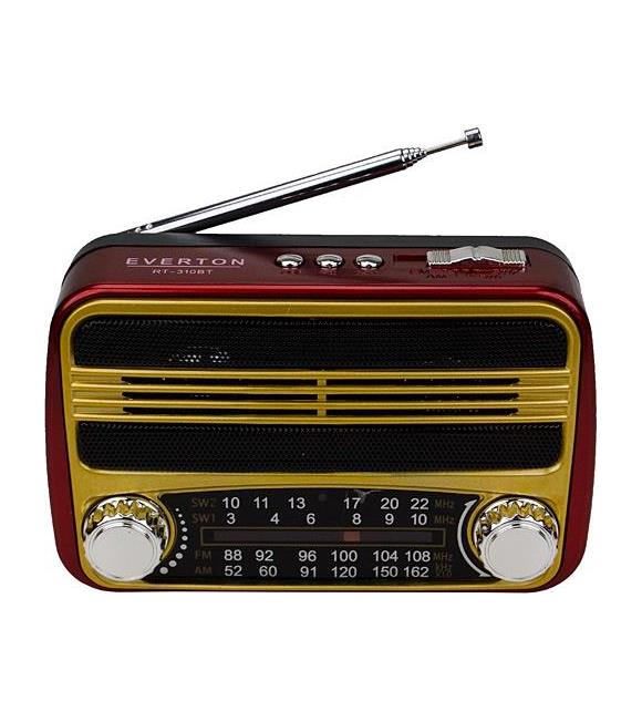 Everton Rt-870bt Bluetooth Fm-Usb-Tf Card- Nostaljik Radyo