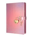 Vj Defter Hush Kilitli 13x18 80 GR 160 Yaprak Çizgili Lila