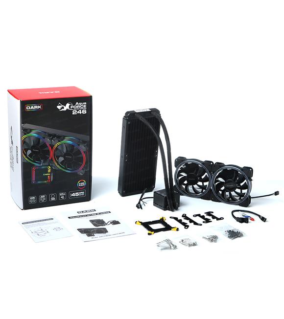 Dark DKCCW246 AquaForce W246 240mm Fixed RGB LEDli Sıvı Soğutma