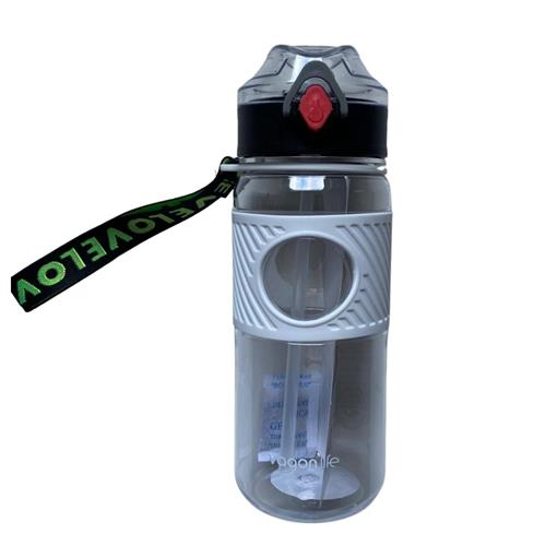 Uzspace Vagonlife VGN2236 600ml Beyaz Pipetli Matara Okula Dönüş Kampanyası Mataralar