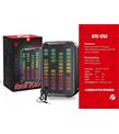 KTS-1752 Mikrofonlu Bleutooth-Fm-Usb Küçük El Anfisi RGB