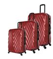 Wexta WX-400 3LÜ Set Kırmızı Valiz