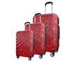 Wexta WX-300 3lü Kırmızı Anatolya Serisi Valiz Seti