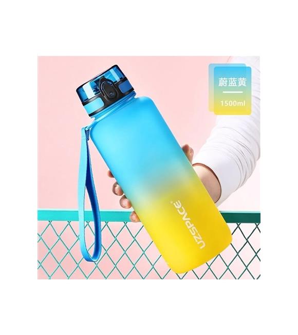 Vagonlife Uzspace 3056 1500ml Mavi-Sarı Matara