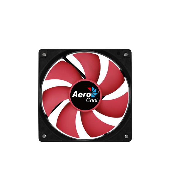 Aerocool AE-CFFR120PRD Force 12cm PWM 4Pin Kırmızı Sessiz Fan