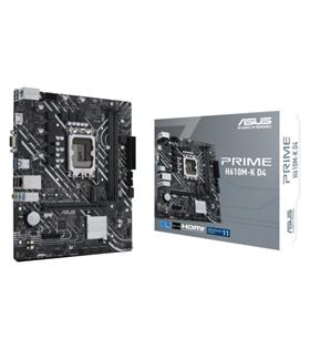 Asus Prime H610M-K D4 Argb 3200Mhz Ddr4 Soket 1700 M.2 Hdmı D-Sub Matx Anakart