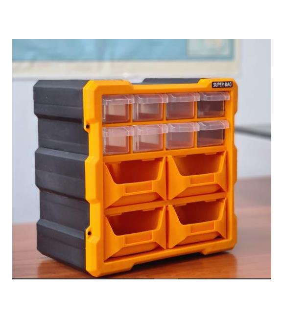Asrın Asr- 6009 12 Li Monoblok Avadanlık Çekmece (26,7x15,7x26,2 h cm)