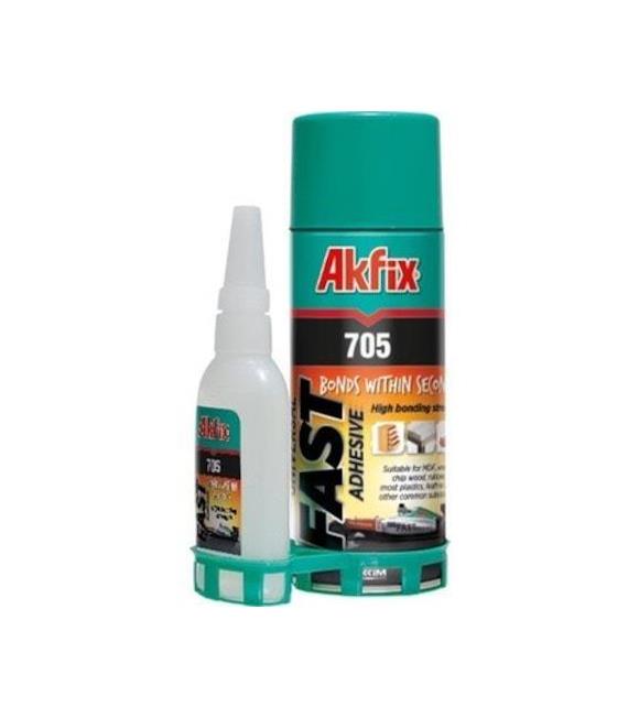 Akfix 705 400ml Mdf Kıt Hızlı Yapıştırıcı Sıvı,Sprey Yapıştırıcılar