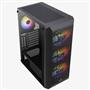 Aerocool-AE BEAM Beam 4 x 12cm FRGB Fanlı Mini Tower Kasa