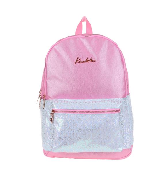 Kaukko Sırt Çantası Amazıng B Letter-Pembe K1576