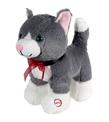Peluş Sesli Şanslı Kedi 35 Cm