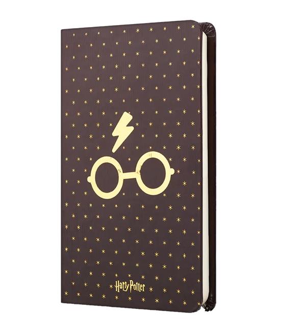 Mabbels Sert Kapak Mini Defter Harry Potter Gözlük Bordo 80 YP 9x14 DFT-388272