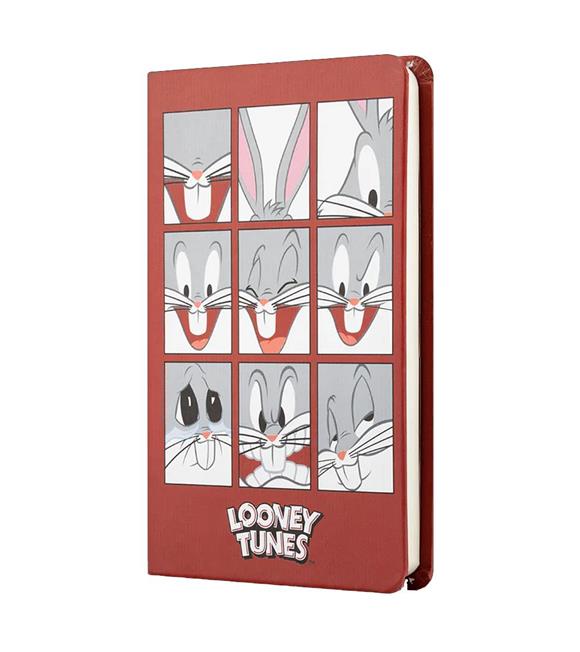 Mabbels Sert Kapak Mini Defter Looney Tunes Kiremit Rengi 80 YP 9x14 DFT-388418