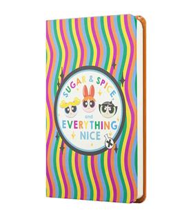 Mabbels Sert Kapak Mini Defter The Powerpuff Girls Everything Nice Turuncu 80 YP 9x14 DFT-388319