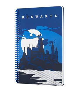 Mabbels Spiralli Defter Harry Potter Hogwarts Lacivert 80 YP 17x24 DFT-388425