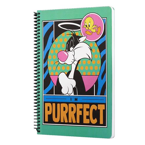 Mabbels Spiralli Defter Looney Tunes Im Perrfect Yeşil 80 YP 17x24 DFT-388630 Okula Dönüş 2026 — Çanta, Defter, Kalem Ve Matara İndirimleri