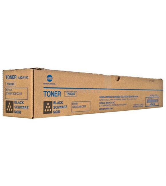 Konica Minolta TN-324K Black Siyah Orjinal Fotokopi Toneri Bizhup C258-308-368 28.000 Sayfa