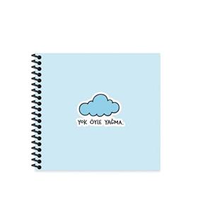 Keskin Color Sticker Defter Hisli Şeyler 16x15 50 YP Çizgili Yok Öyle Yağma