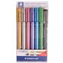 Staedtler Markör Metalik 6 Lı/Pıgment Liner Siyah 8323-SWP6P