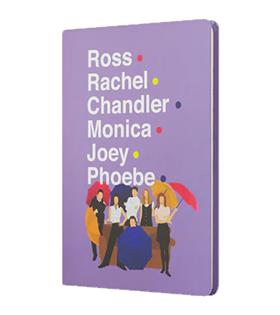 Mabbels Sert Kapak Butik Defter Friends Central Perk Karakter İsmi Lila 80 YP 15x21 DFT-388005