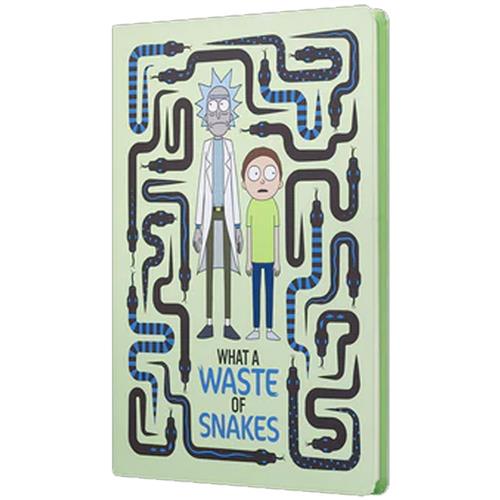 Mabbels Sert Kapak Butik Defter Rick And Morty Yılan Krem 80 YP 15x21 DFT-388074 Okula Dönüş 2026 — Çanta, Defter, Kalem Ve Matara İndirimleri