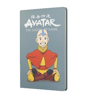 Mabbels Sert Kapak Butik Defter Avatar Aang Gri 80 YP 15x21 DFT-388098