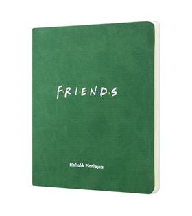 Mabbels Planlayıcı Tarihsiz Friends 15x17 Yeşil PLN-389057