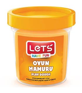 Lets Oyun Hamuru Tek Renk Turuncu 110 GR L8440-8