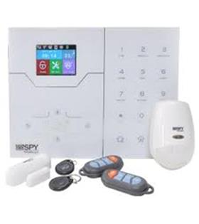 Spy SP-201IP DAHİLİ TCP-IP DESTEKLİ KABLOSUZ ALARM SETİ (1PIR,1MC,2KMD.)