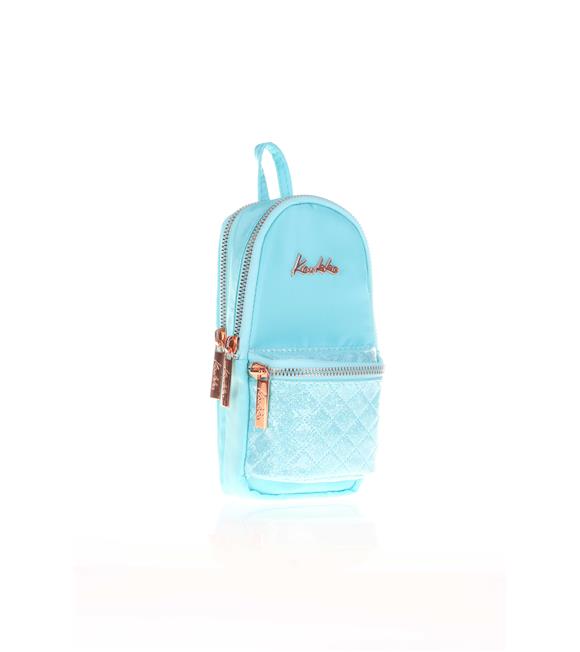 Kaukko Kalem Çantası Brıght Junıor Bag Kapitone-Turkuaz K2462
