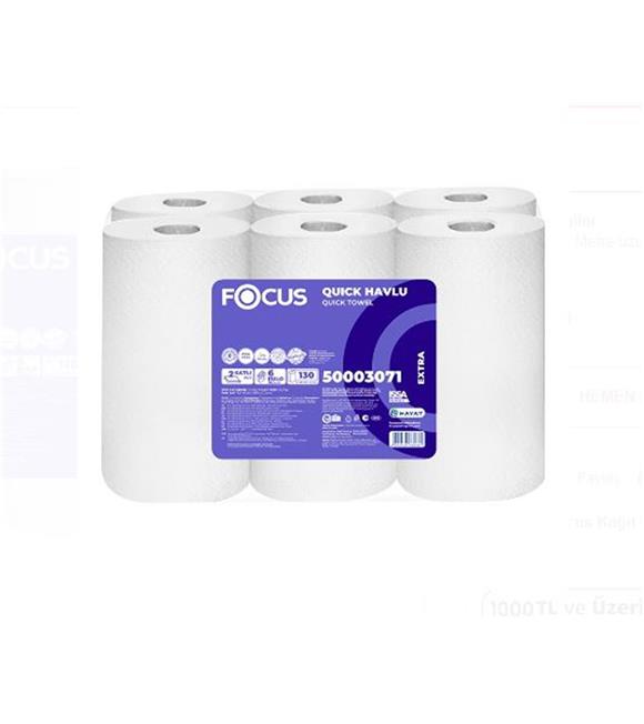 Focus 50003071 Extra Jumbo Hareketli Havlu 130 Metre 1x6