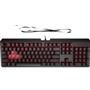 HP 6YW76AA Omen Encoder LED Kablolu Mekanik Oyuncu Klavyesi  RGB (Cherry MX Red)