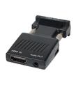 Vcom CA336A Siyah Vga Erkek To Hdmi Dişi Dönüştürücü_1)