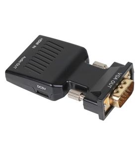 Vcom CA336A Siyah Vga Erkek To Hdmi Dişi Dönüştürücü