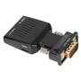 Vcom CA336A Siyah Vga Erkek To Hdmi Dişi Dönüştürücü